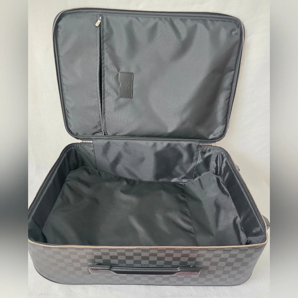 Louis Vuitton Damier Graphite Pegasus 55 Checkered Travel Luggage